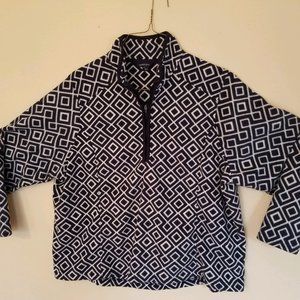 Lands End Fleece Half Zip Pullover (Plus Size)